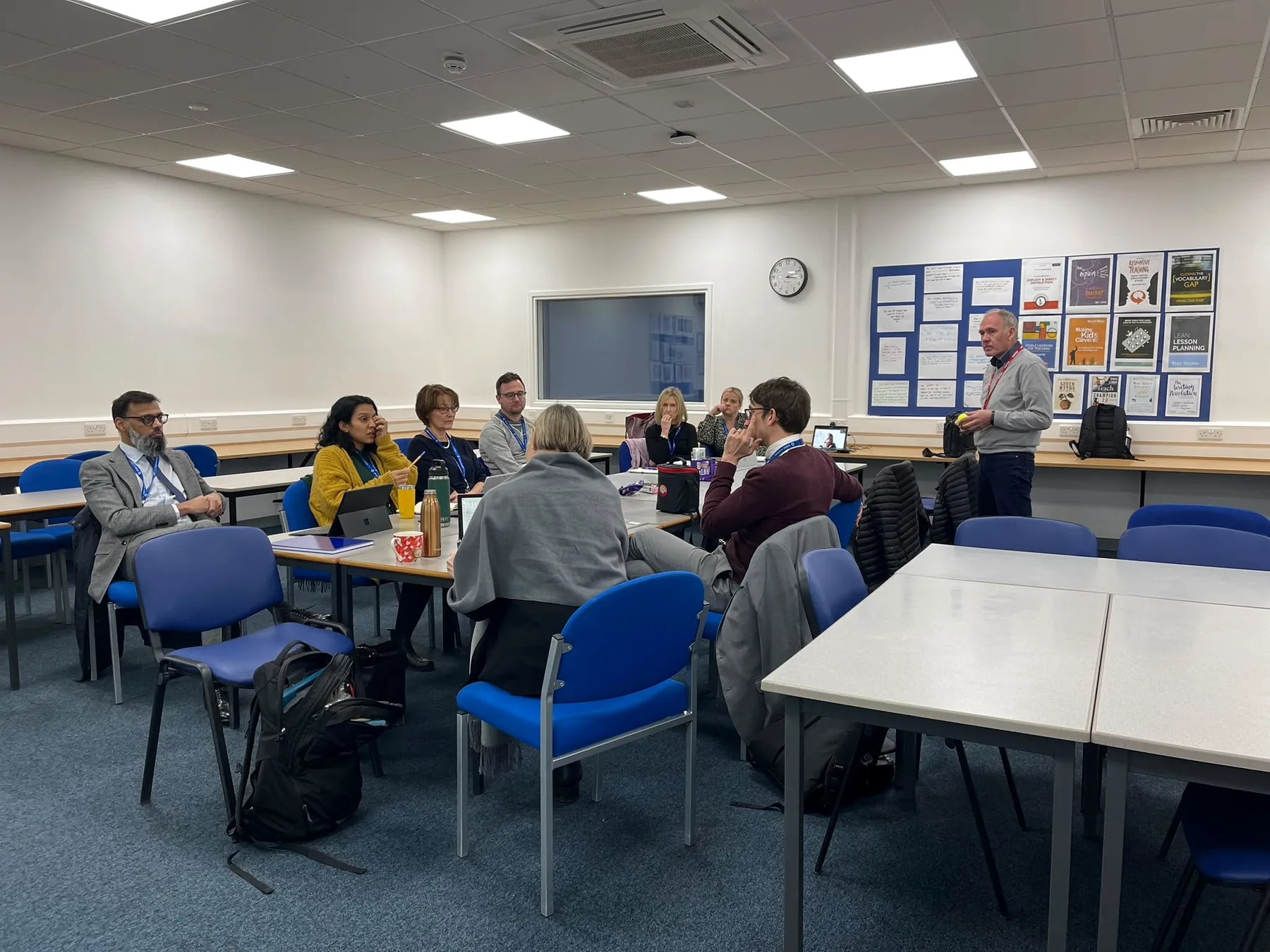 Newgate facilitating a collaborative leadership workshop